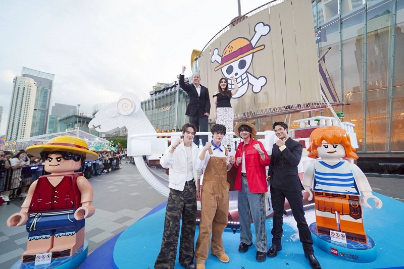 ไอคอนสยาม x The LEGO Group เปิดตัว LEGO® ONE PIECE ครั้งแรกในโลก! สาวกโจรสลัดหมวกฟางแห่ร่วมผจญภัยที่ริมแม่น้ำเจ้าพระยา