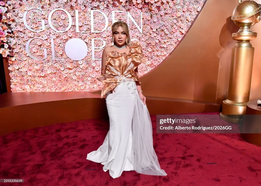 ส้มโอ-ธัญรัศม์ ร่วมเฉิดฉายเดินพรมแดงในงาน  Golden Globe Awards ครั้งที่ 83 ณ นครลอสแอนเจลิส