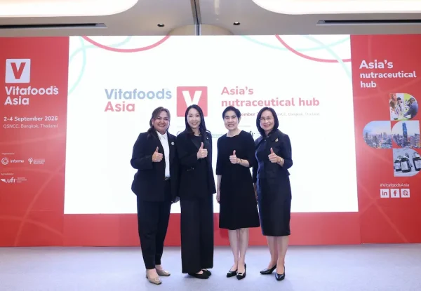 Vitafoods Asia 2026 ตัวเร่งอุตสาหกรรมสารสกัดไทย ชูงานวิจัย – เครือข่ายโลก สร้างมูลค่าเศรษฐกิจใหม่ ขานรับตลาดโภชนาการสุขภาพโลกโตทะลุล้านล้านดอลลาร์